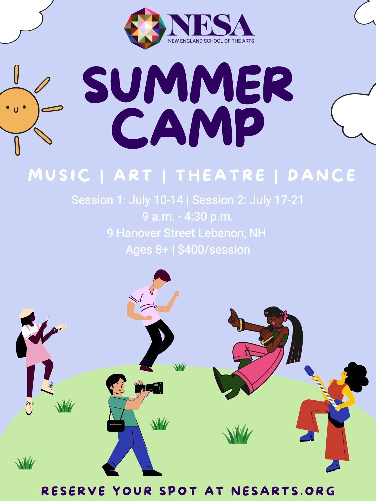 Arts Summer Camp — New England School of the Arts