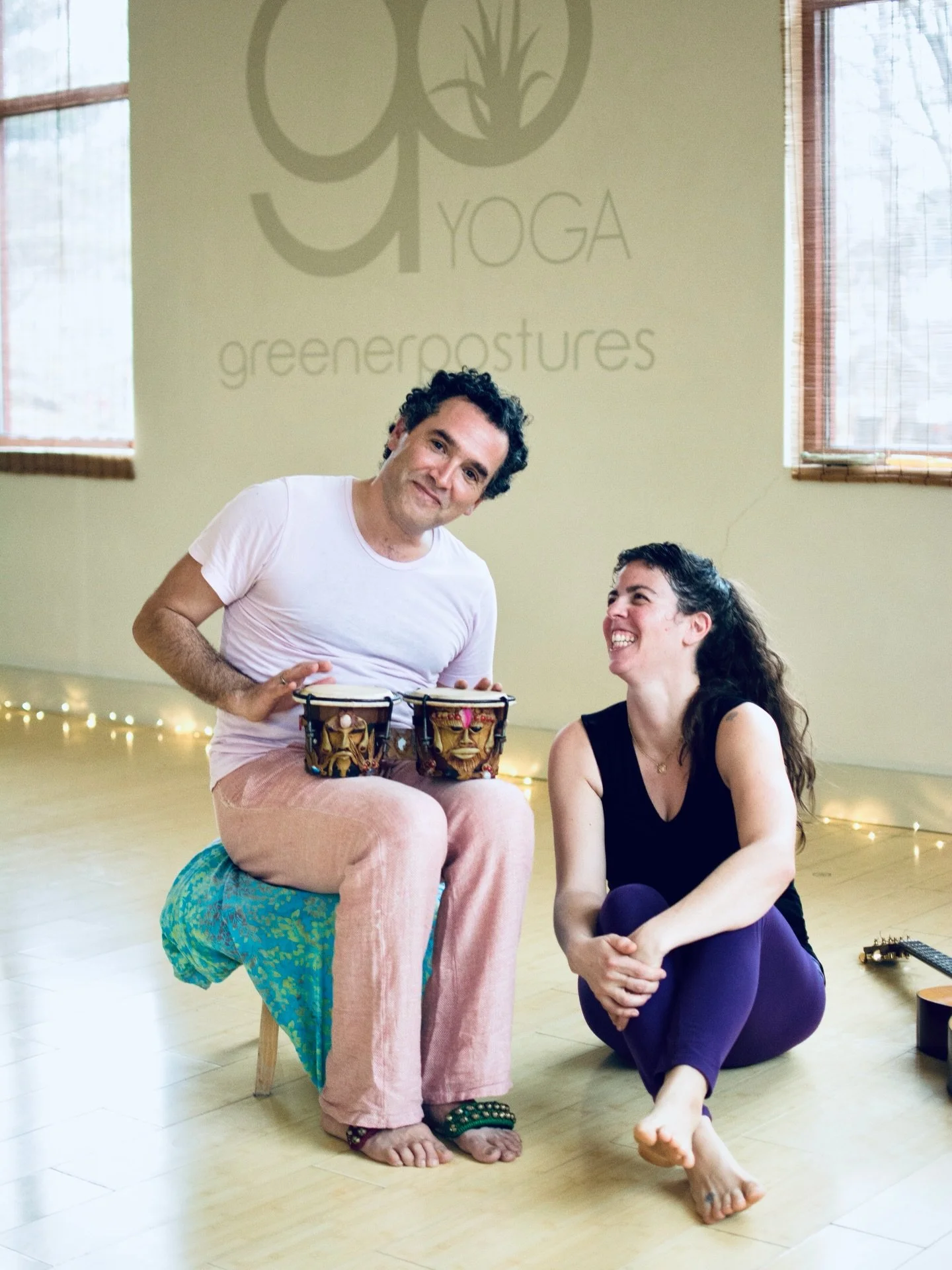 Flow to the rhythm 💚 Every third Thursday at 9:30am, Gretchen&rsquo;s Vinyasa Flow is joined by the magic of live music with Russ&mdash;and it&rsquo;s something truly special. Russ has been gracing our space with his talent since at least 2019 (thes