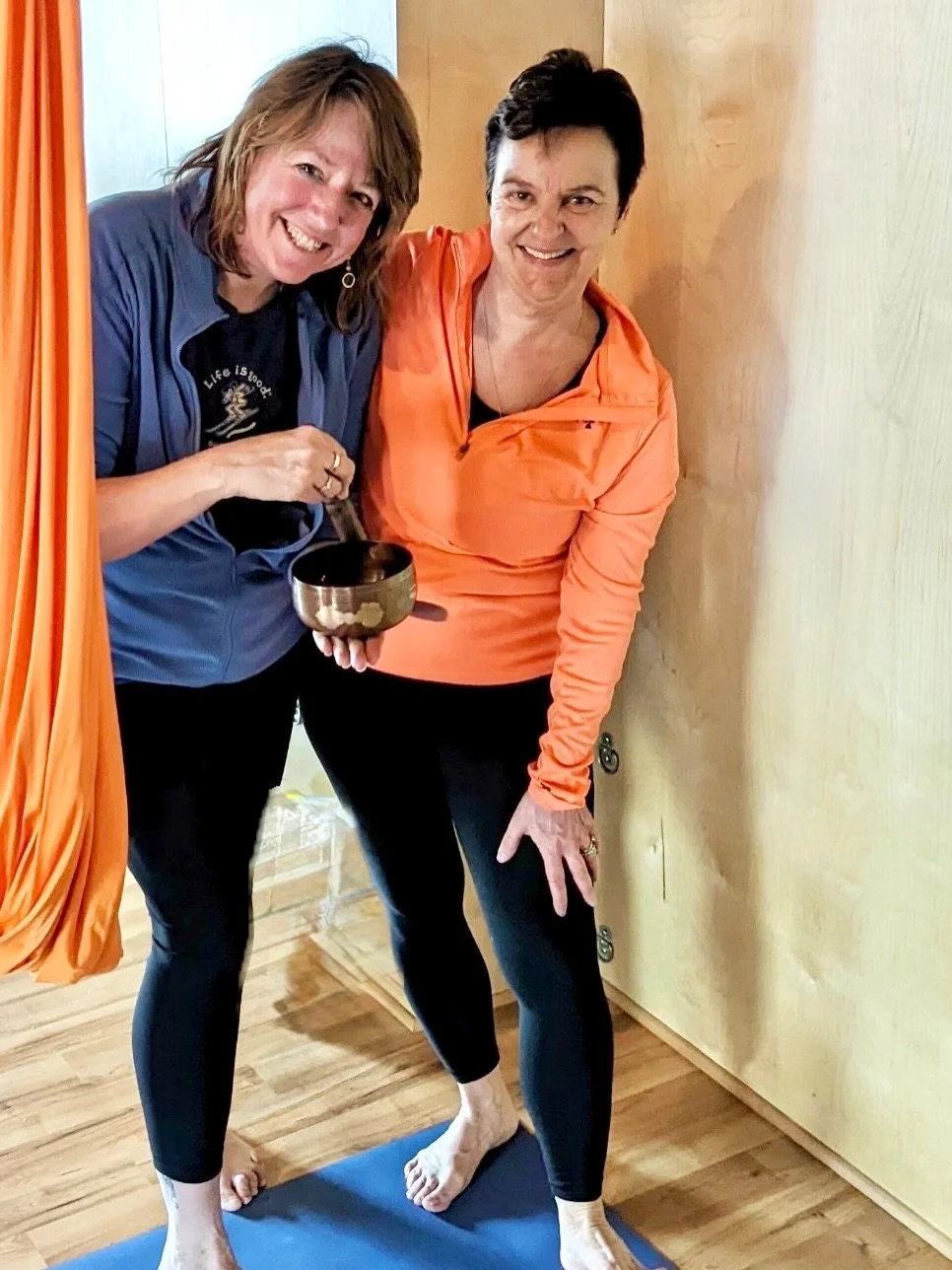 Flow into Stillness 💚 In a culture that moves fast, practices that invite us to slow down are not indulgent&mdash;they&rsquo;re essential.

THE WHY: Gentle yoga + restorative holds have been shown to help regulate the nervous system, reduce cortisol