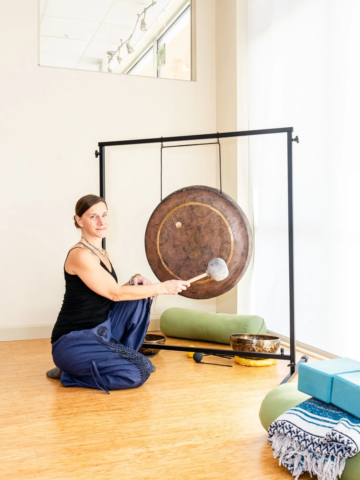 What if the deepest healing happens when you do&hellip; less? ✨ Join Kristine Keegan (RYT500, RMT) + Doris Hall (RMT) for a deeply grounding experience that weaves together restorative yoga, sound healing, + Reiki&mdash;three powerful practices desig