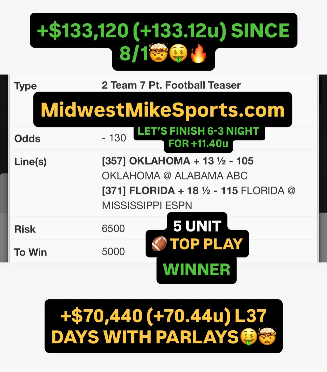 5u Oklahoma : Florida Winner.JPG