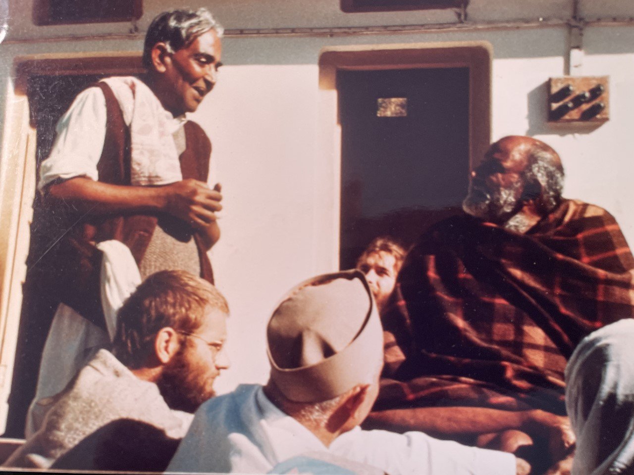 Dada, Ram Dev, Tukaram, Maharaji in Kainchi 1971