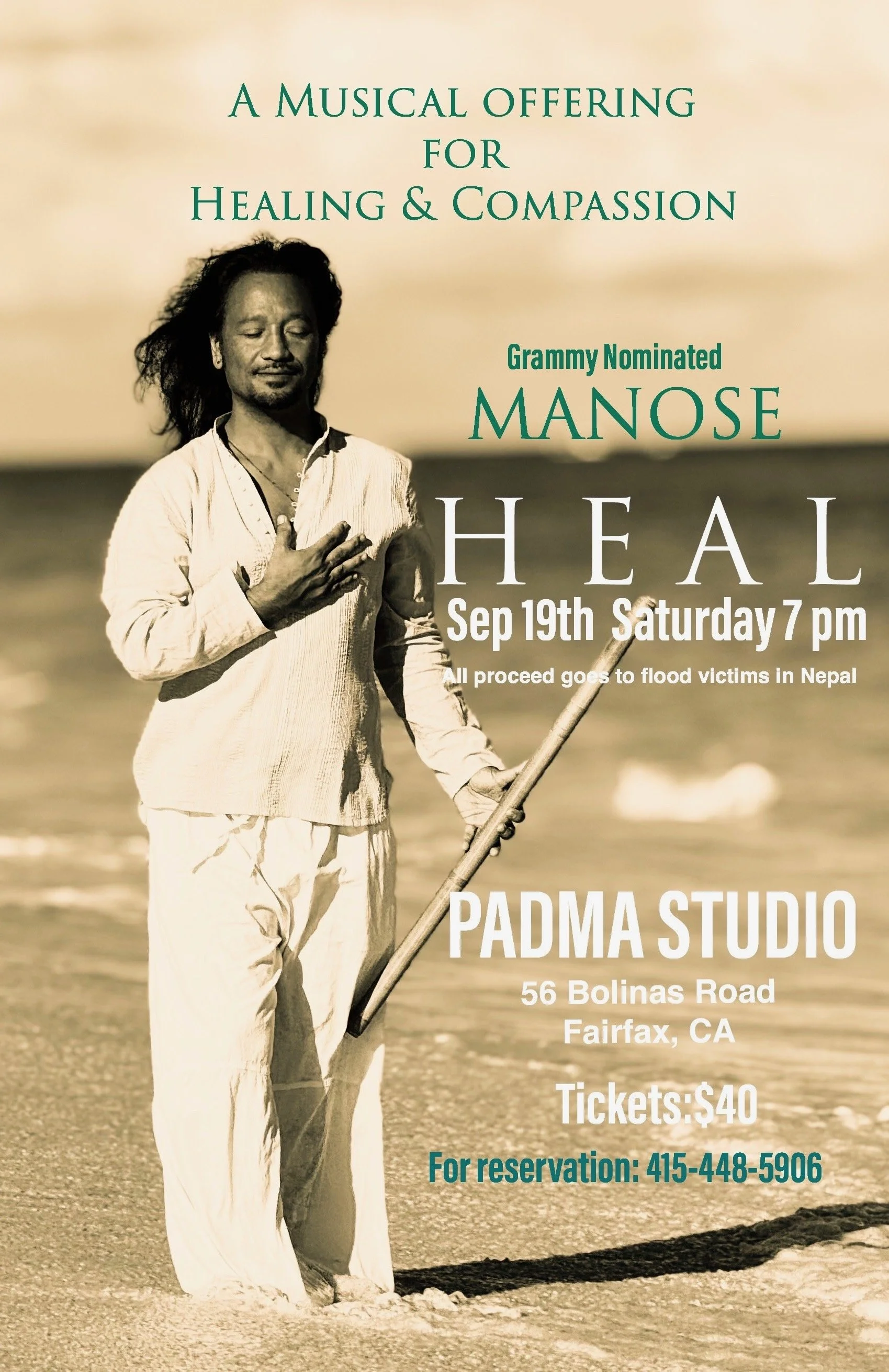 Music for Healing and Compassion with Manose