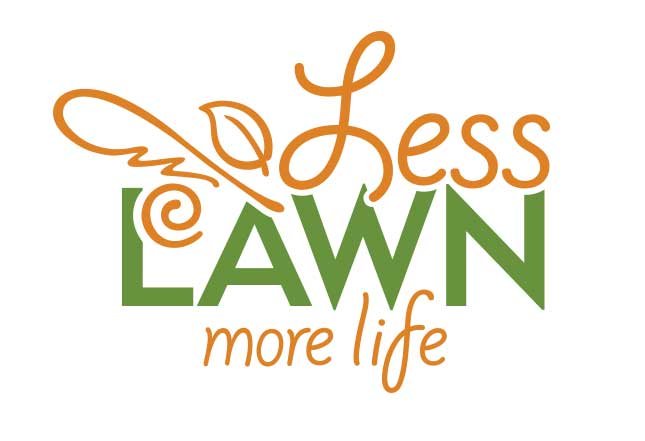 Less Lawn, More LIfe 2C Logo