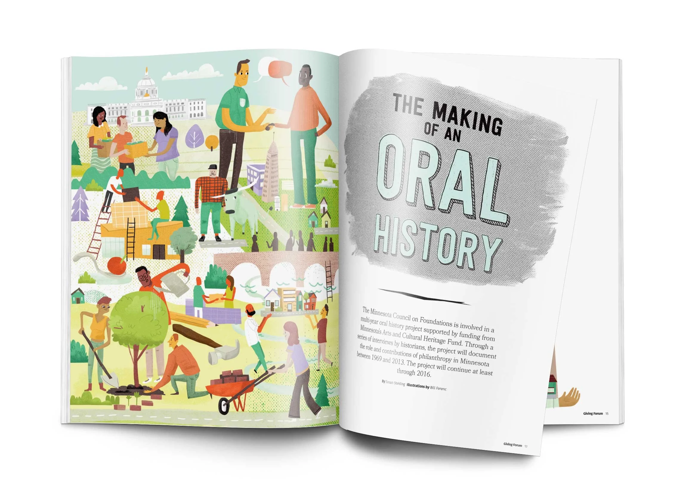 Giving Forum, V38 Spring, The Making of an Oral History