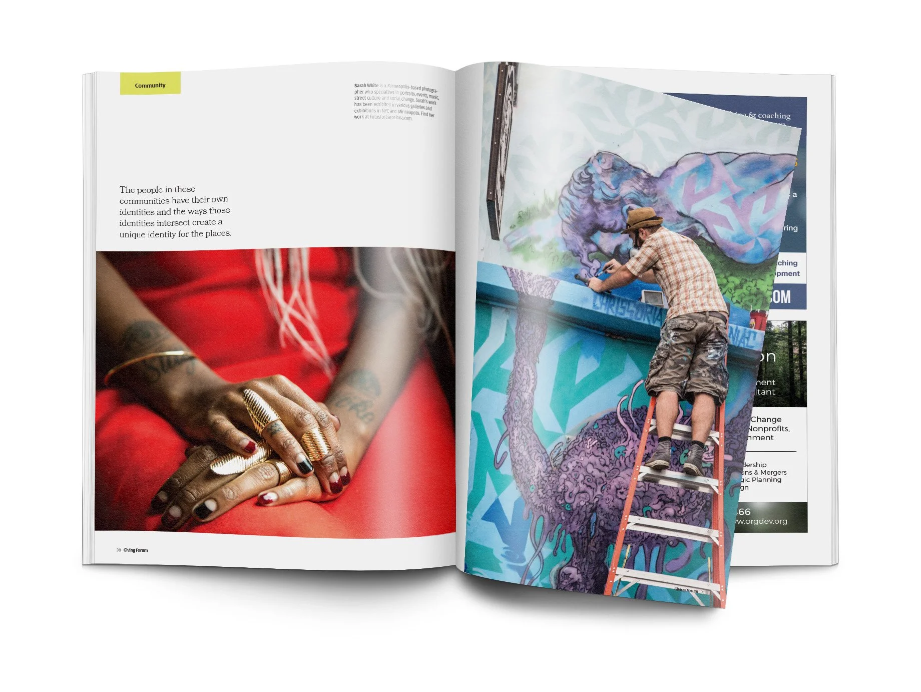 Giving Forum, V39 Fall, Community Department