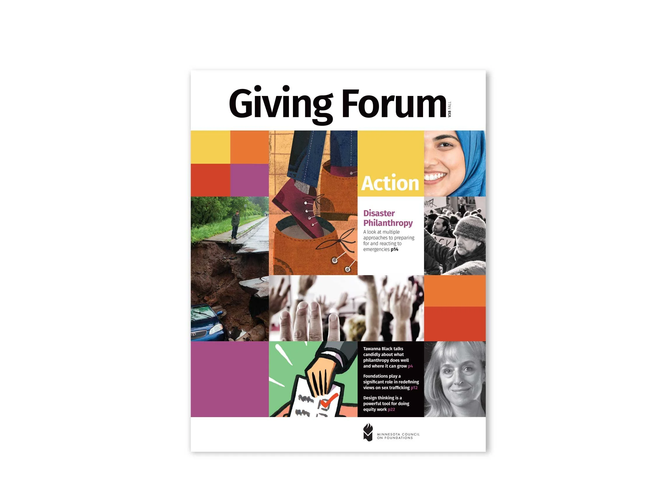 Giving Forum, V38 Fall, Front Cover