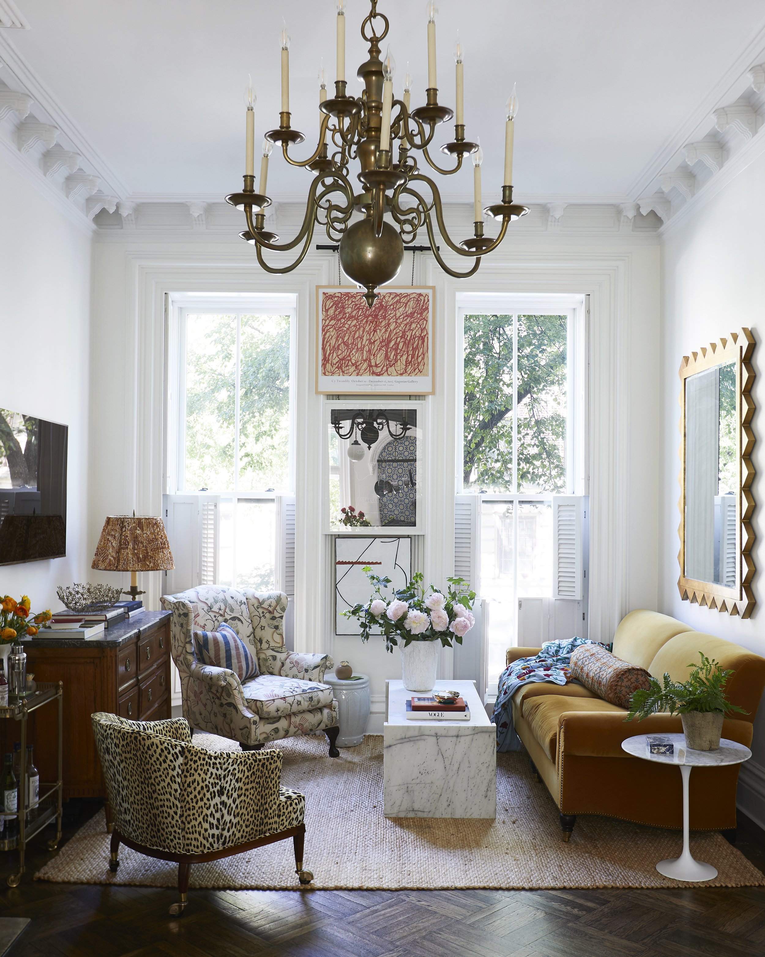 A classically designed living room by Christina Nielsen. Photographs by Manual Rodriguez.
