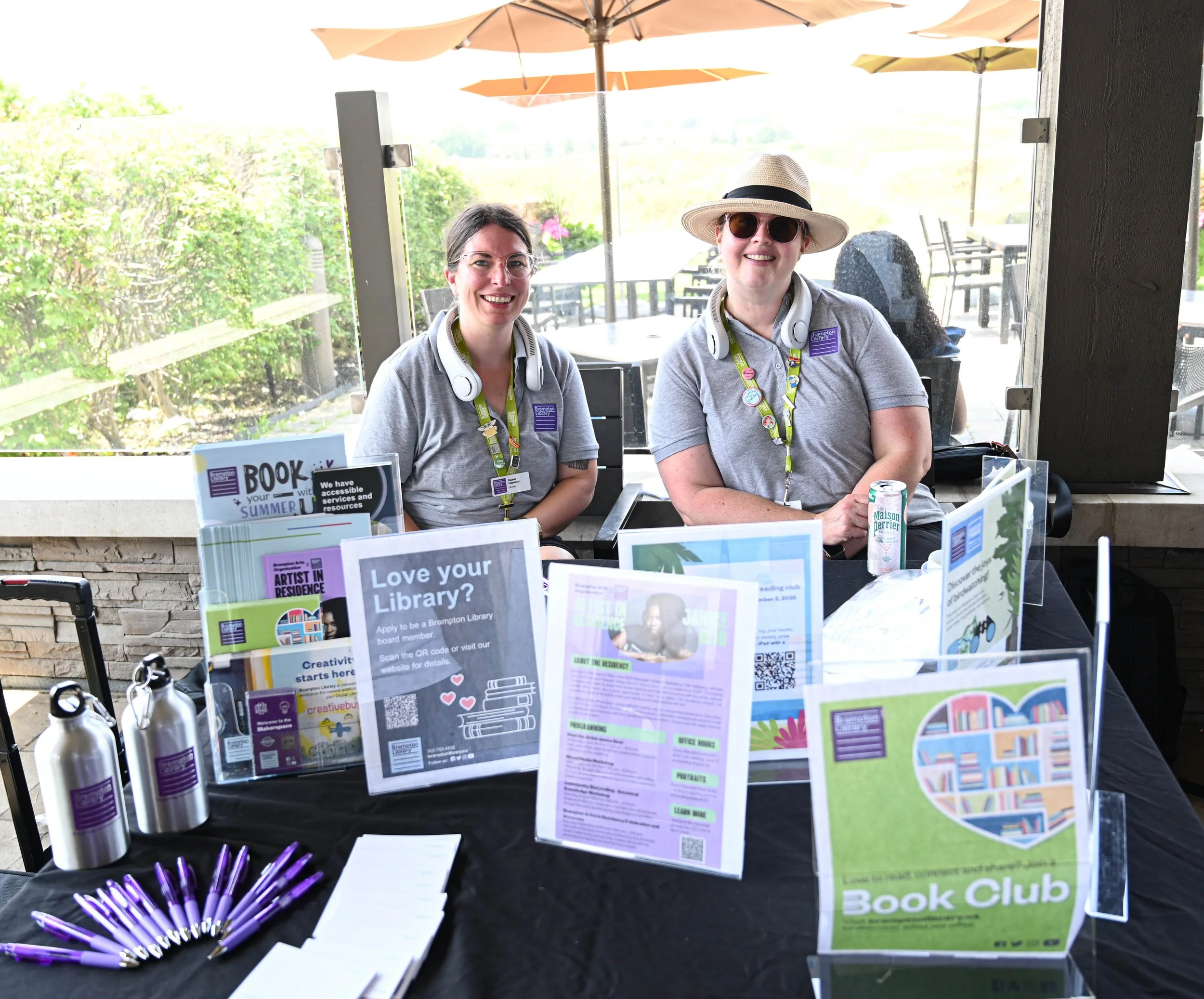 Brampton Library joins us with games and prizes! Photo by Desran Mckie.  