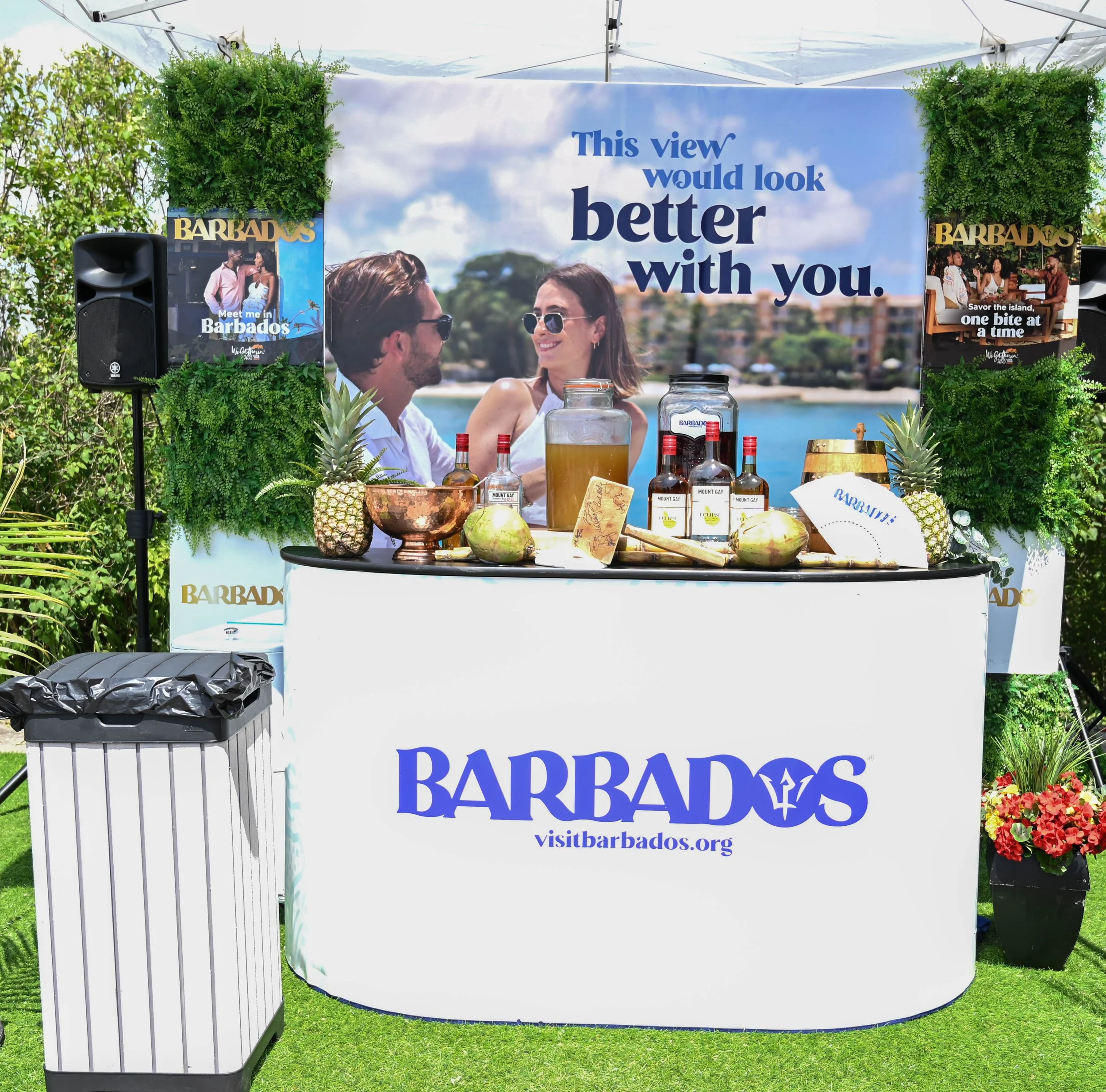  Barbados joining us as a proud vendor! Photo by Desran Mckie. 