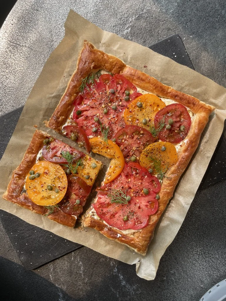 Whipped Feta & Tomato Tart — ZAYNAB ISSA