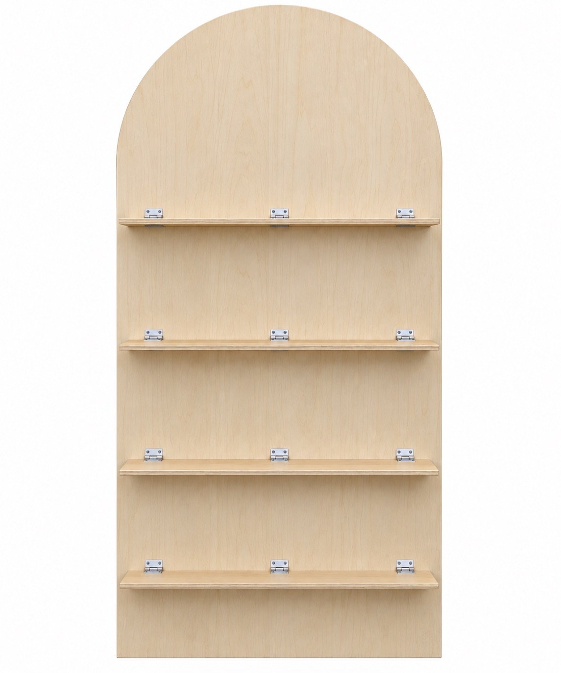 Portable Treat Wall with Folding Shelves