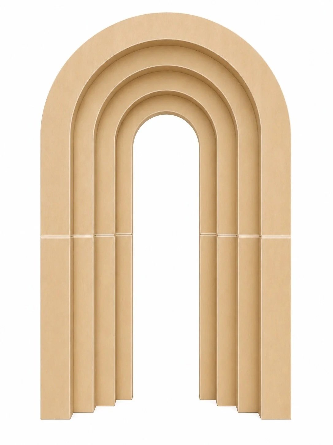 3D Layered Arch - Collapsible