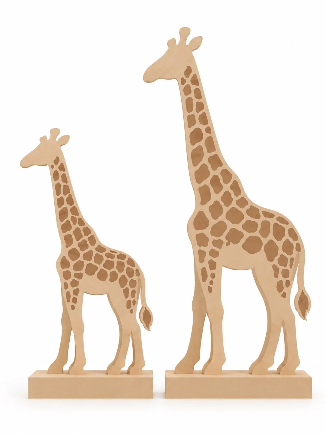 Giraffe - Double Layered with Bottom Base