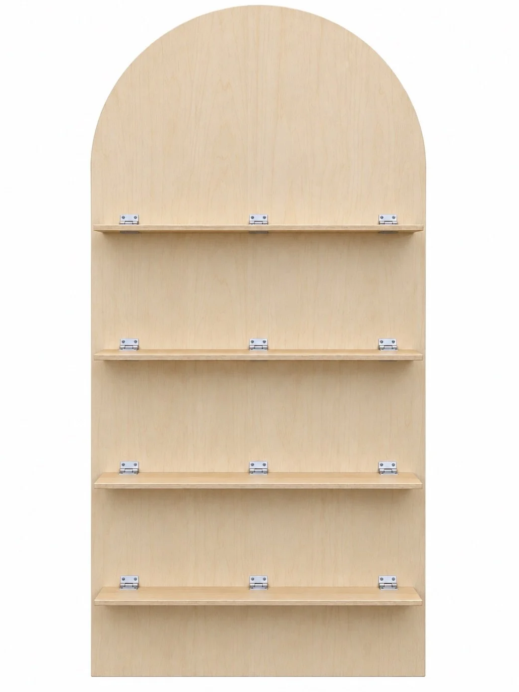 Portable Treat Wall with Folding Shelves