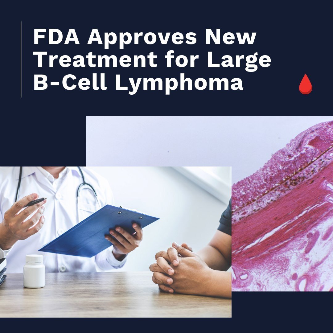 Last week, the US FDA approved a new treatment for those diagnosed with large B-cell lymphoma, marking the first new treatment option in nearly 20 years!! 🩸

@wavehealthapp was born out of @richardgrenell's successful battle against blood cancer &md