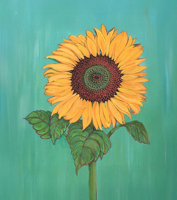 AUGUST - The Sunflower (Retired 2025 print)