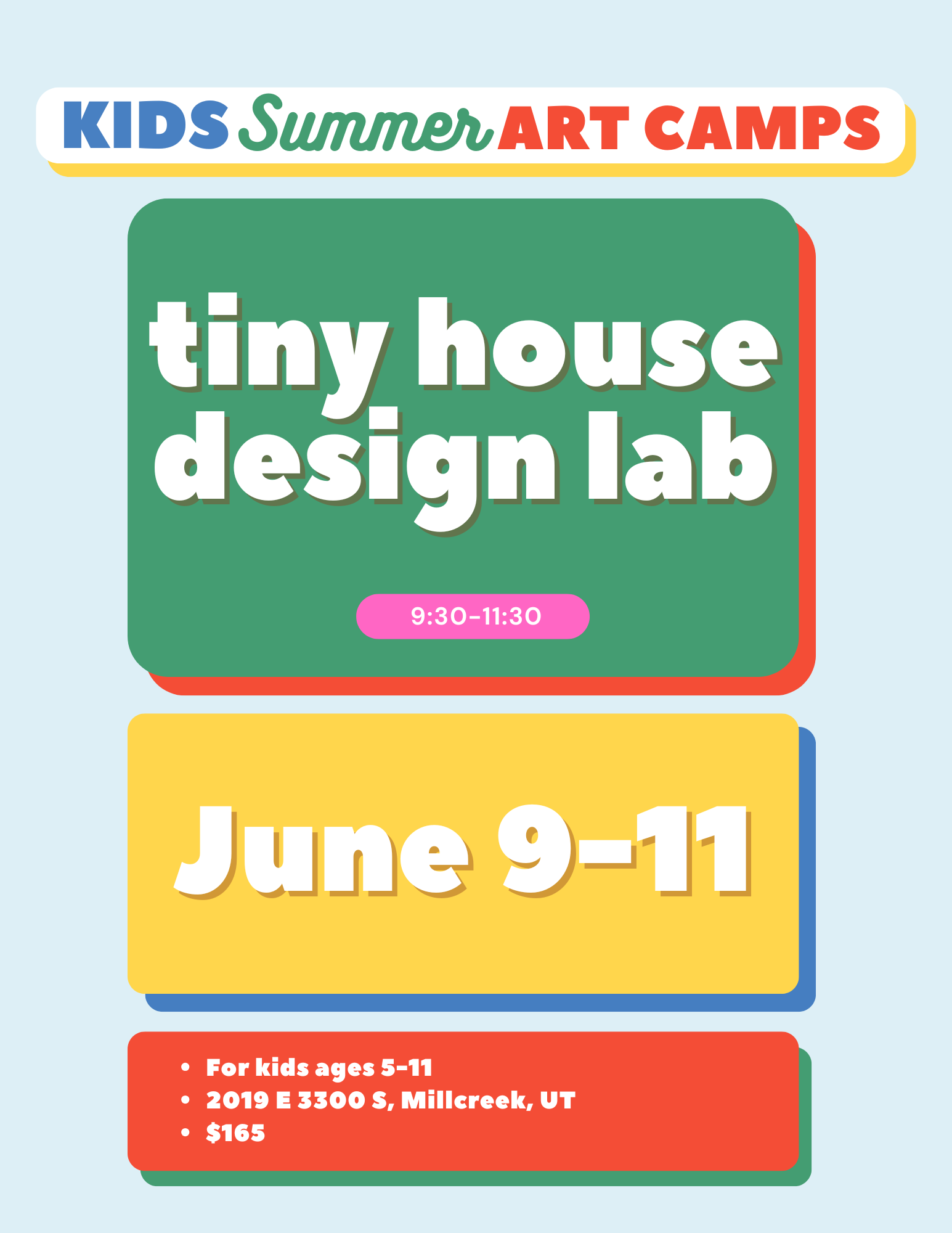 Tiny House Design Lab | June 9-11