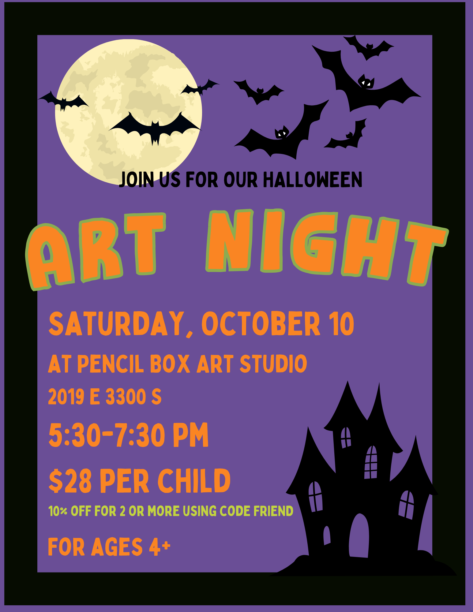 HALLOWEEN Art Night