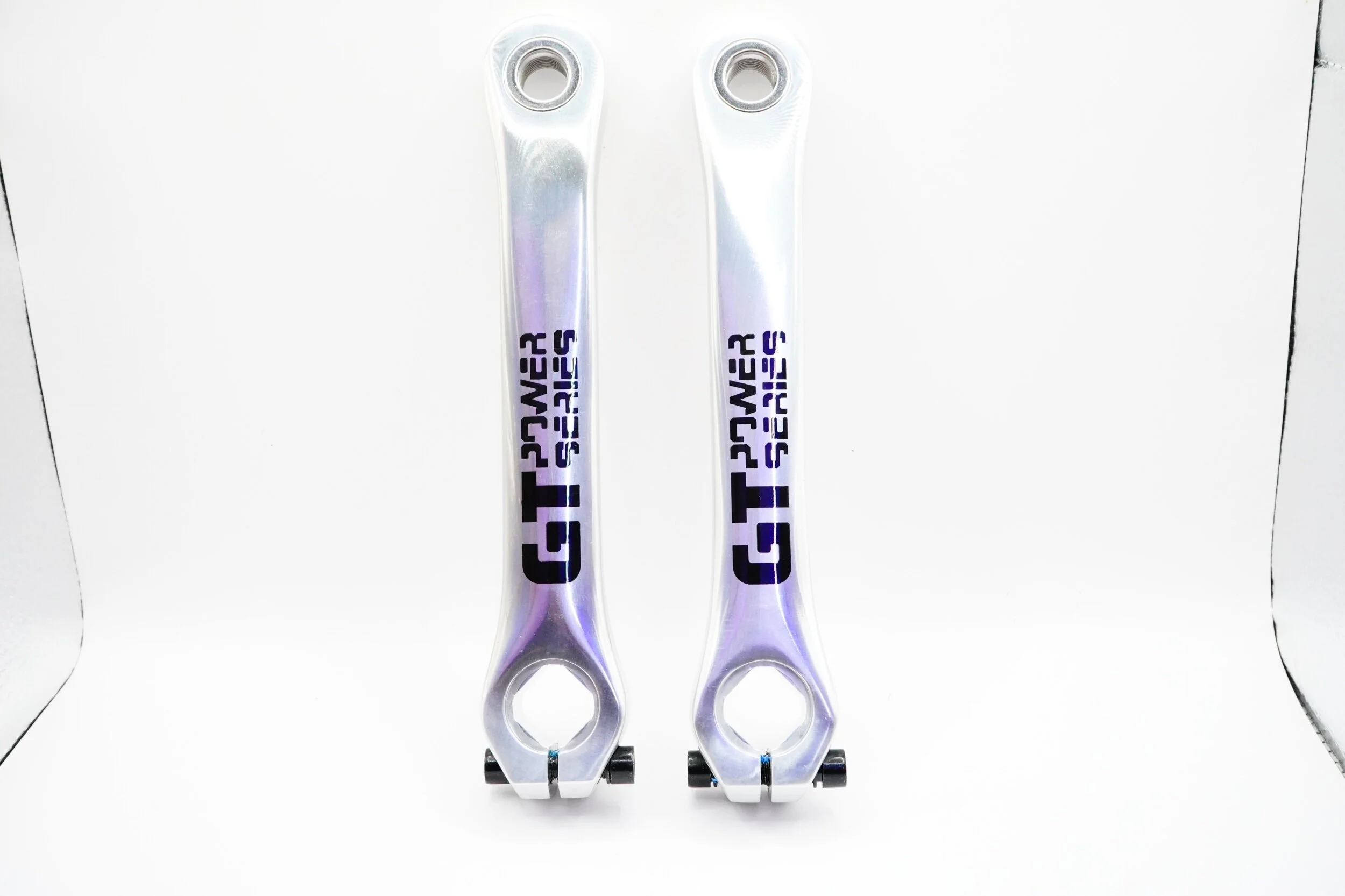 GT Power Series Alloy BMX Cranks SILVER FatlipUSA BMX