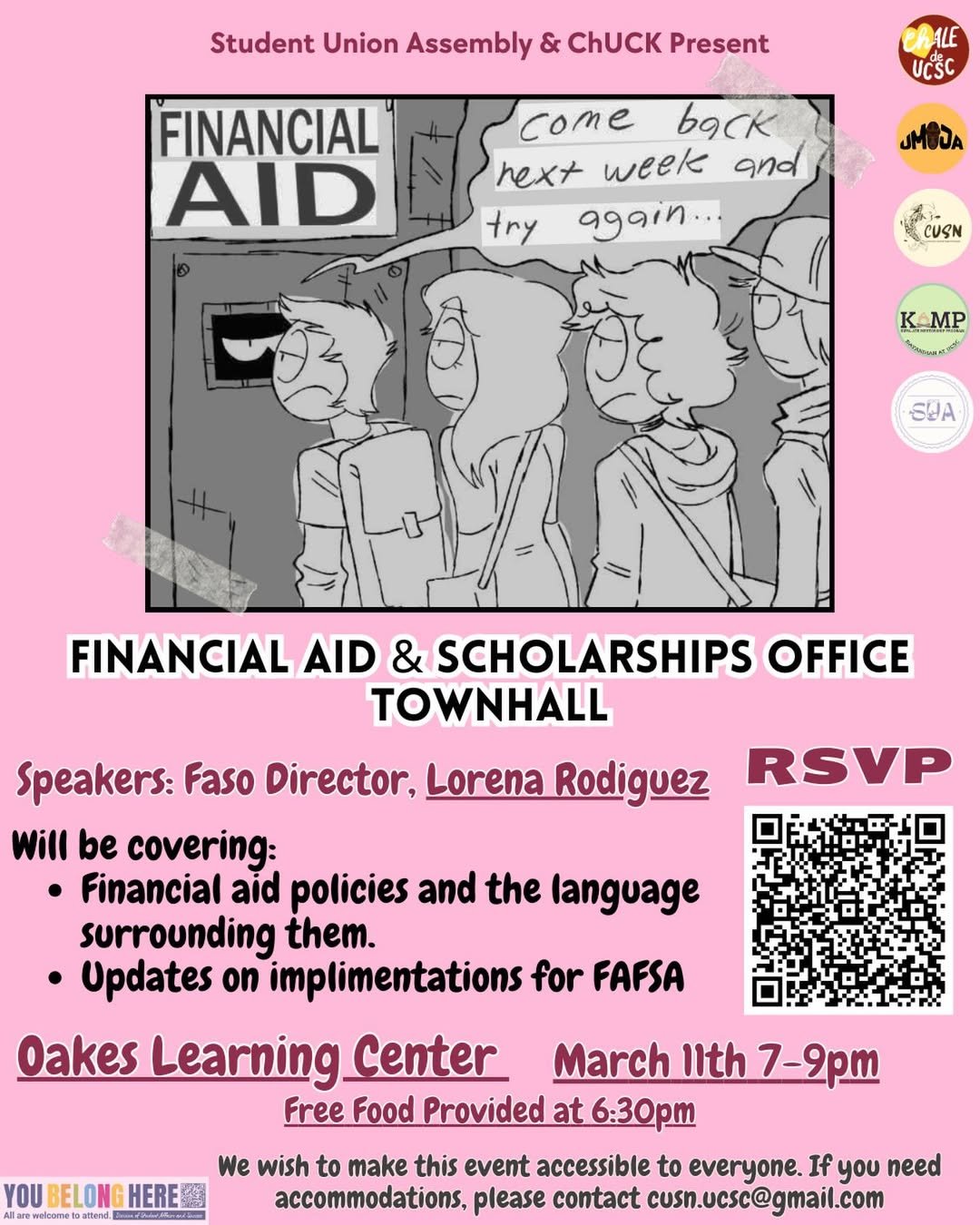 Financial Aid and Scholarships Office (FASO) Town Hall