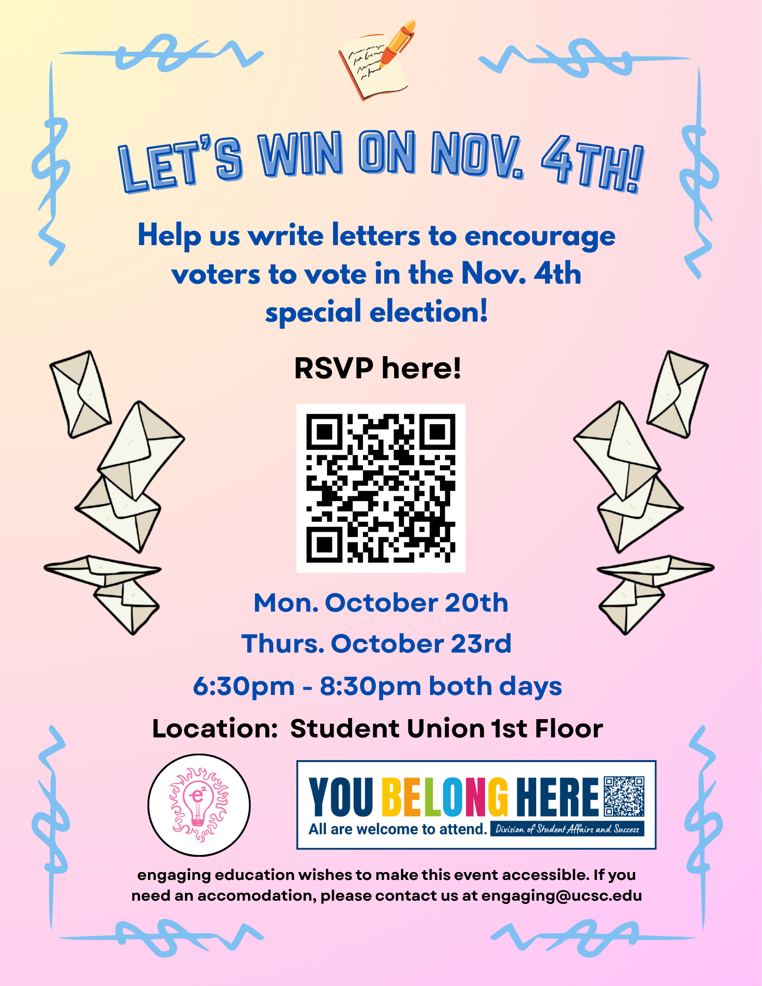 Letter Writing Event Day 2