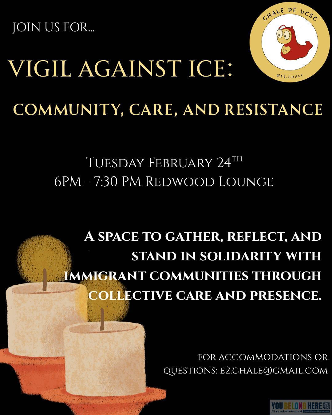 Vigil Against ICE: Community, Care, and Resistance