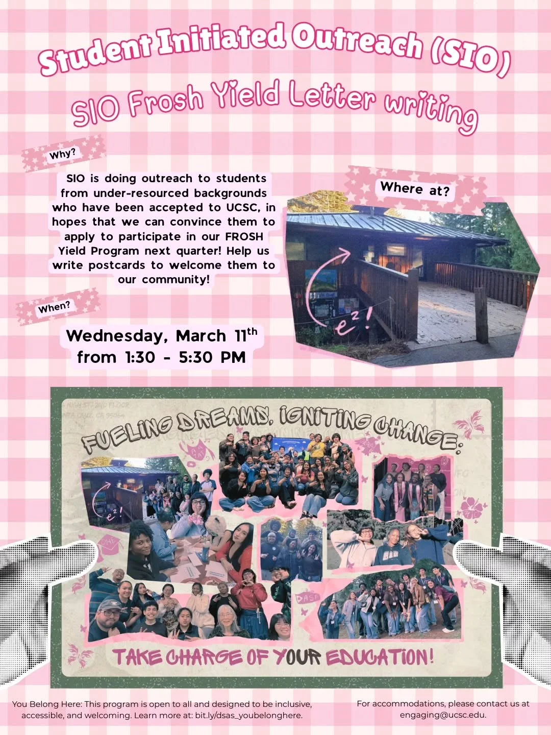 SIO Frosh Yield Letter Writing