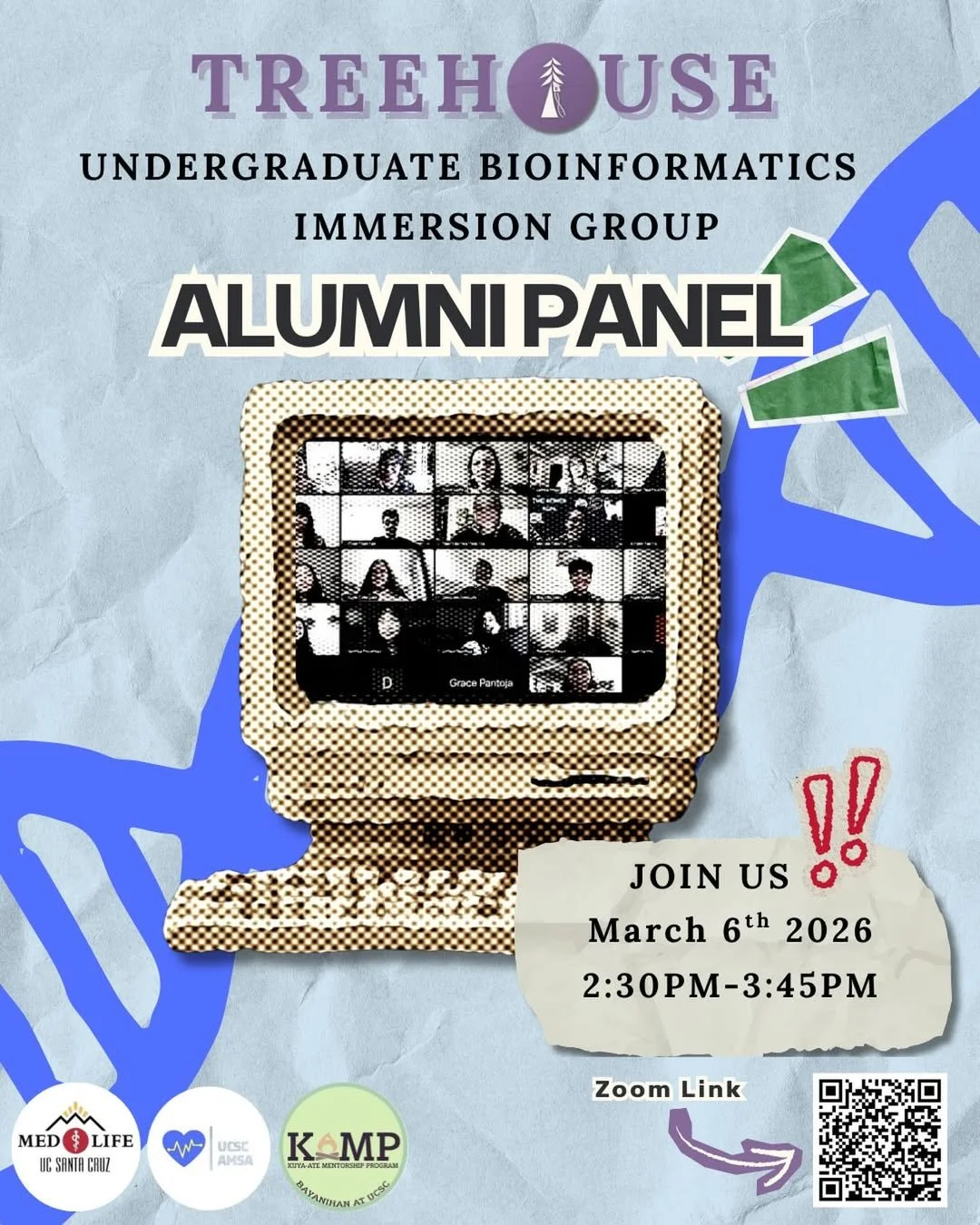Treehouse Undergraduate Bioinformatics x MedLife x AMSA x KAMP: TUBI Alumni Panel