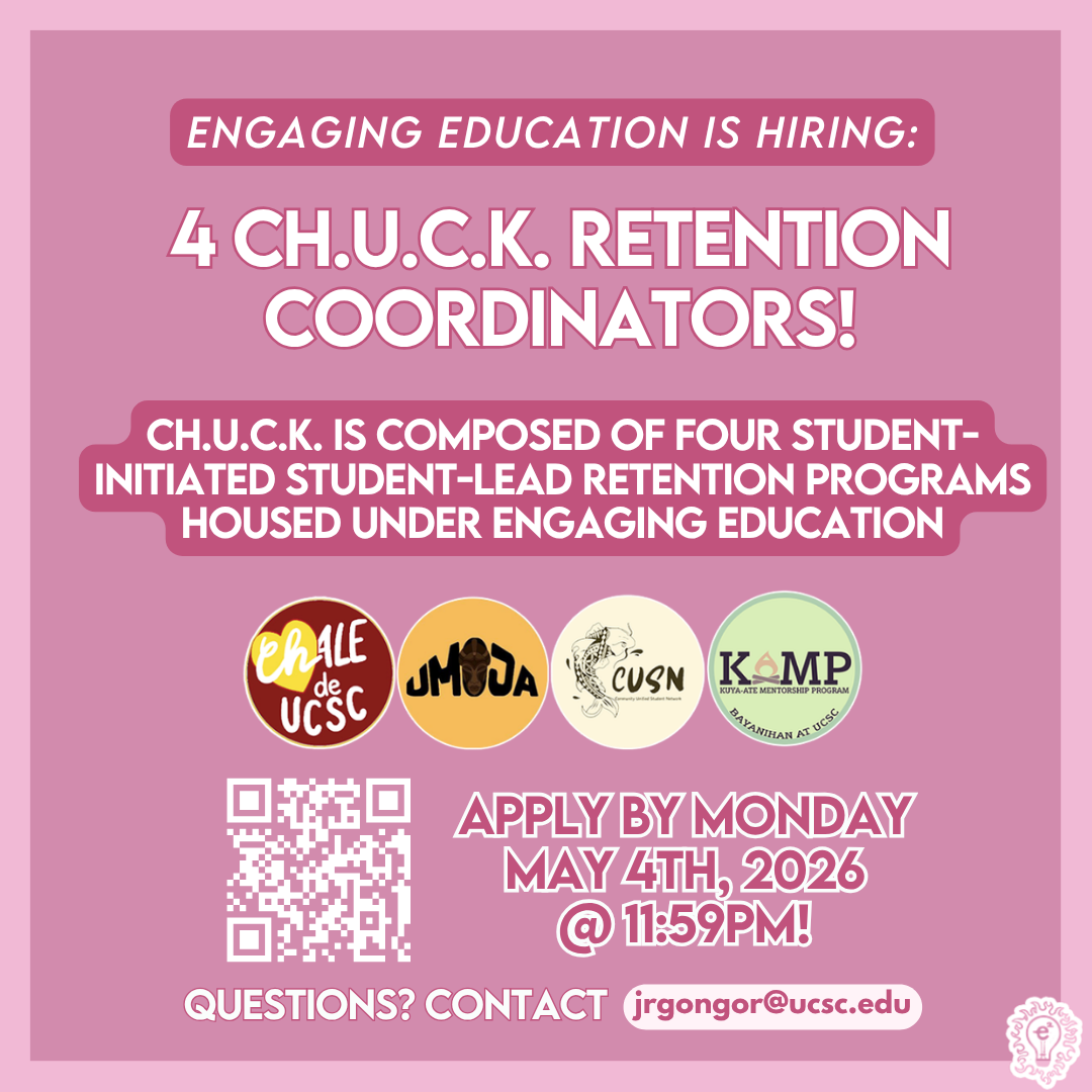 e² Hiring: ChUCK Retention Coordinators