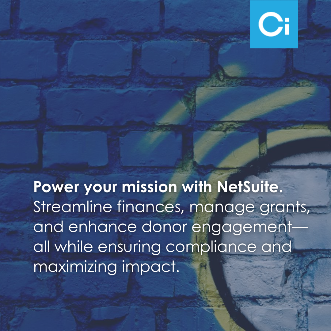 How NetSuite Transforms Mission-Based Organizations