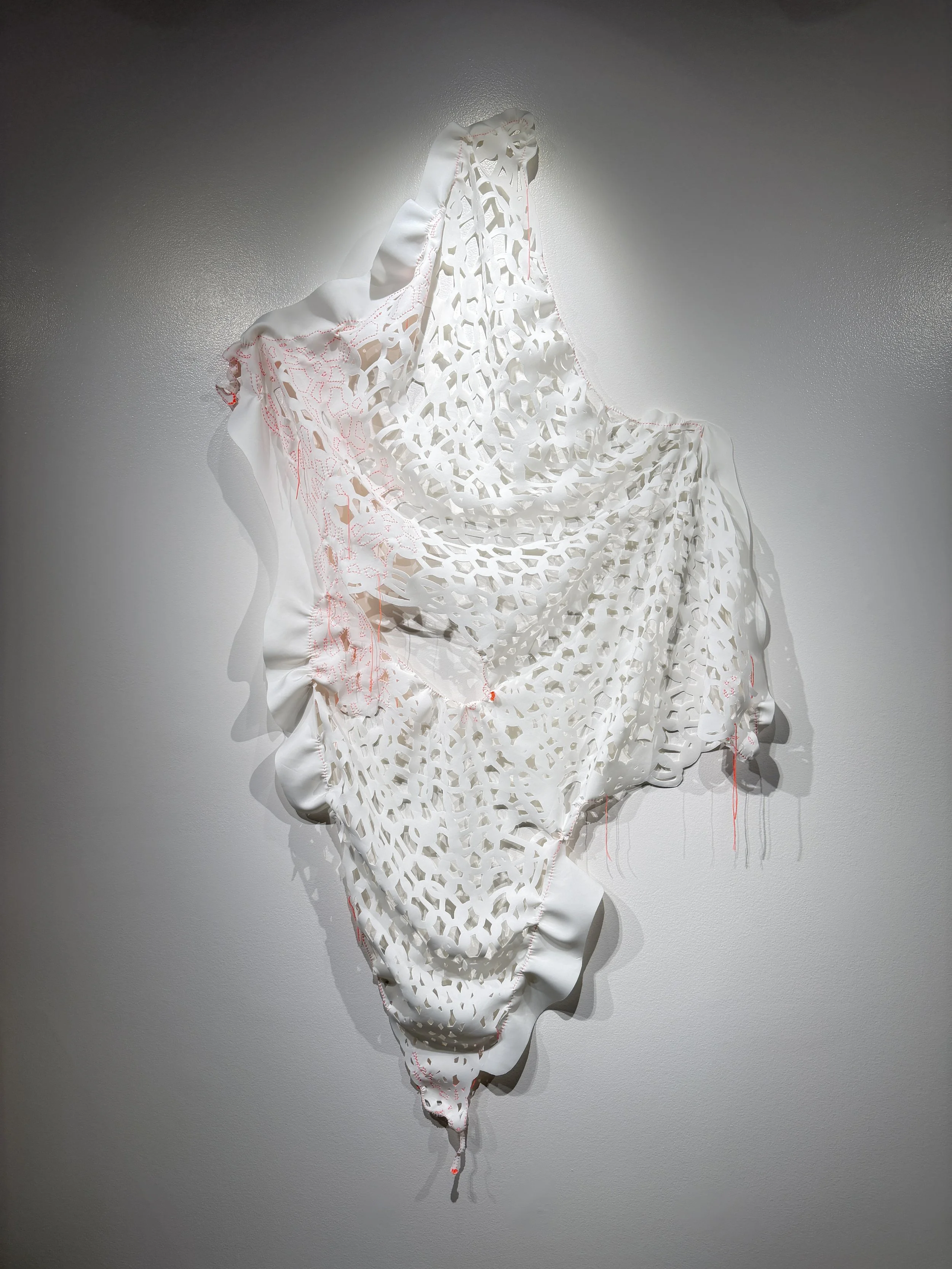 Spellbound I
2025
Hand cut, hand sewn repurposed neoprene