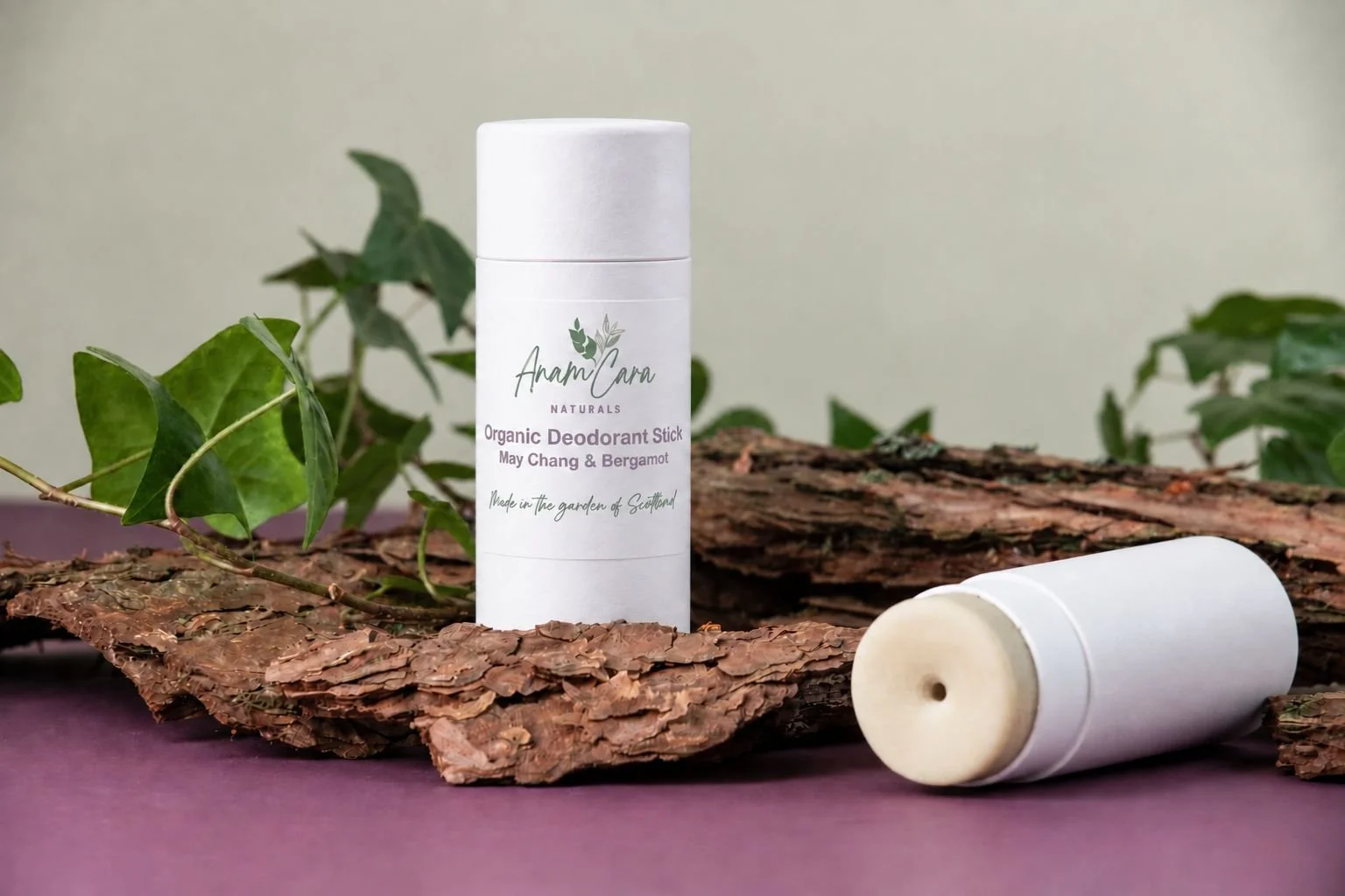 Organic Deodorant Stick - May Chang & Bergamot top