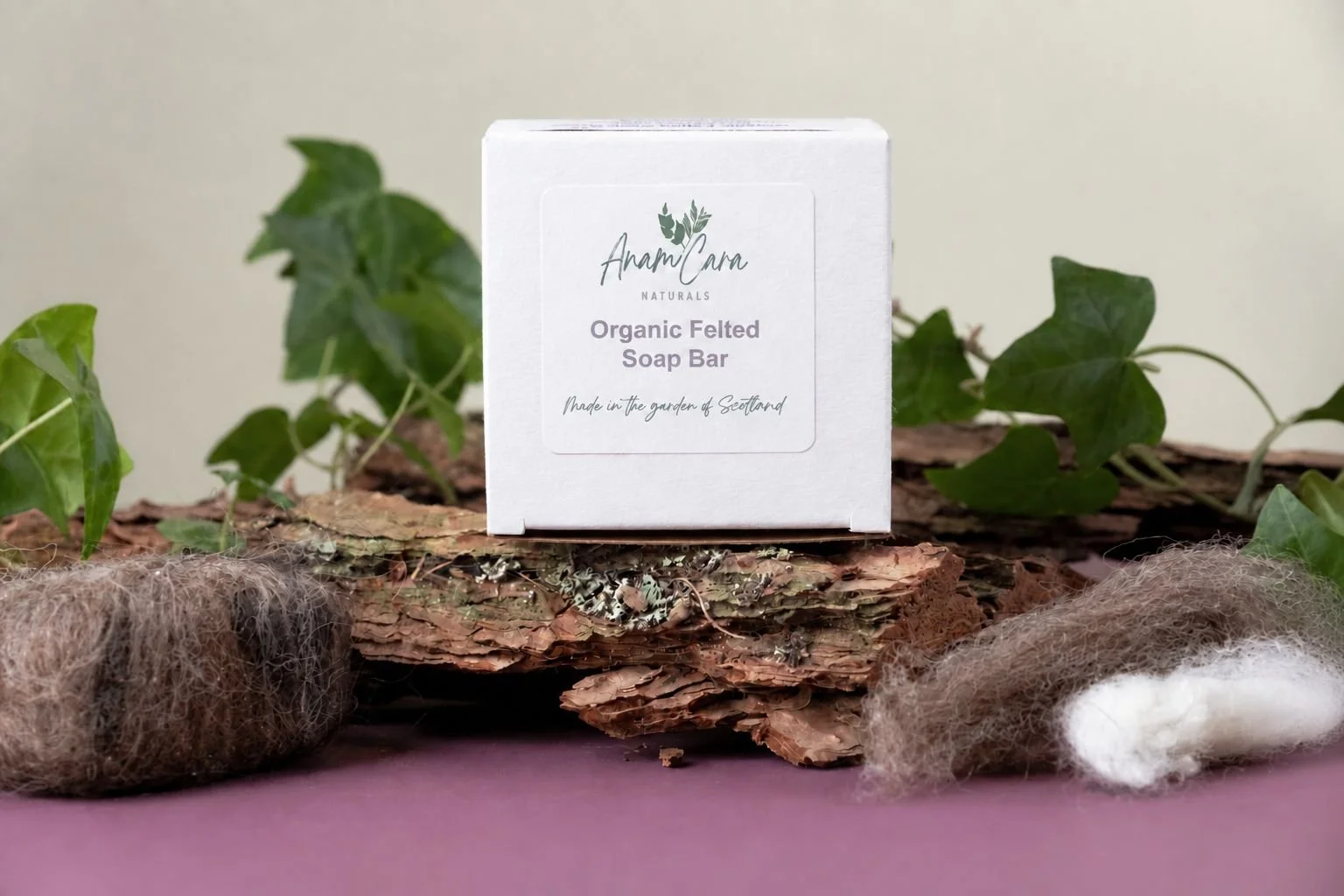 Organic Felted Soap Bar