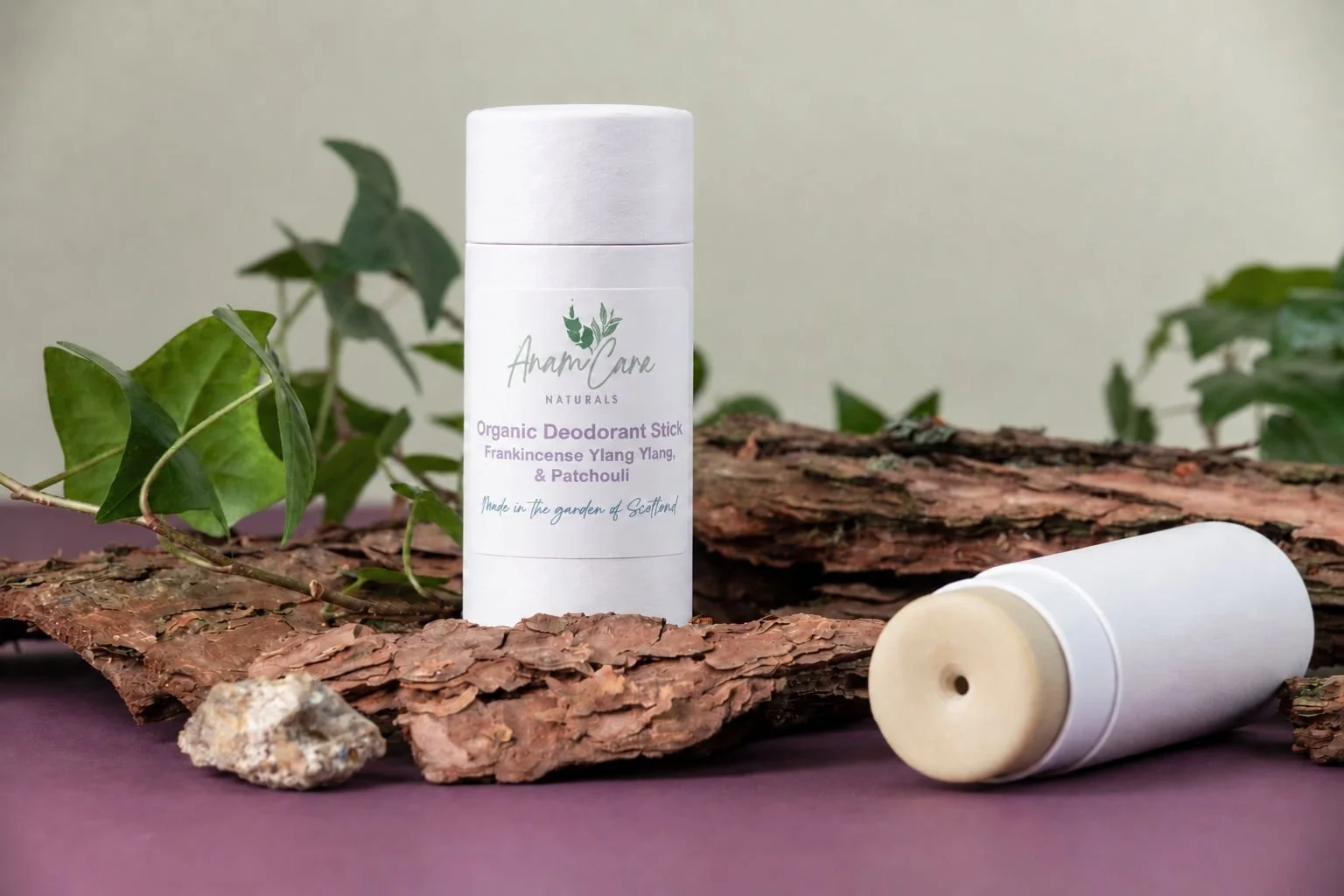 Organic Deodorant Stick - Frankincense Ylang Ylang & Patchouli