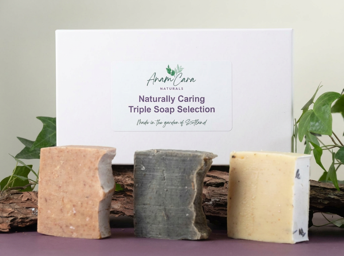 Organic Triple Soap Selection Box