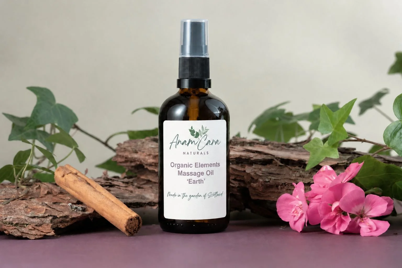 Organic Elements Massage Oil - Earth (200ml)