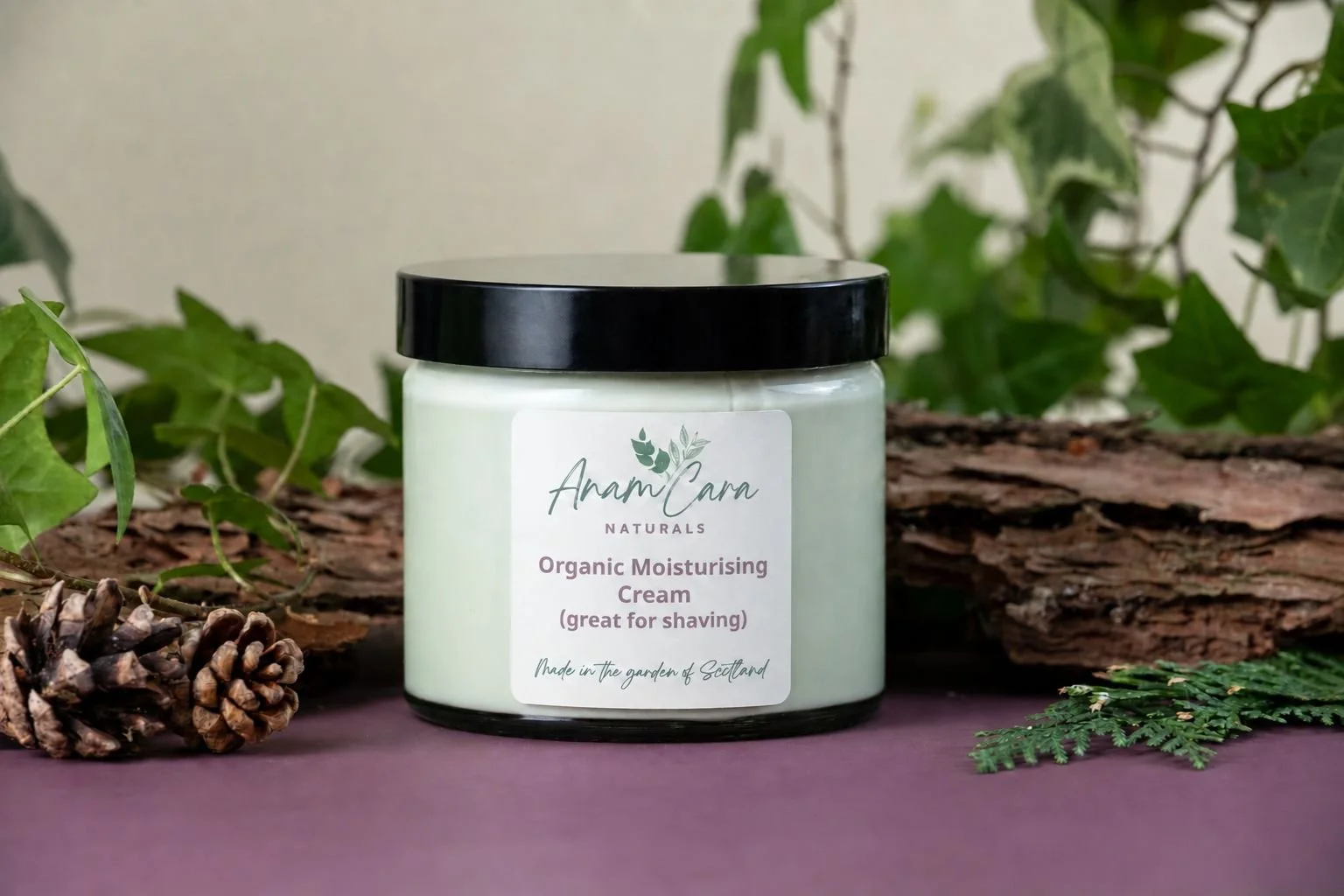 Organic Moisturising Cream (great for shaving)