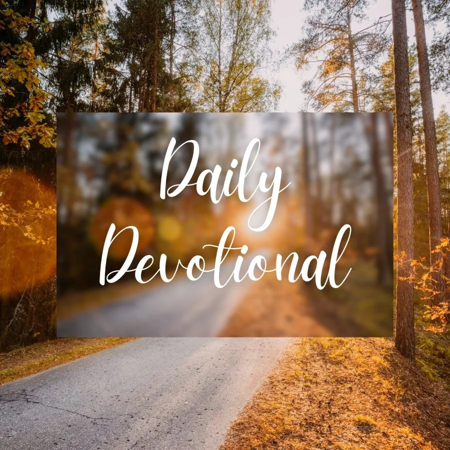 Daily Devotional October 30