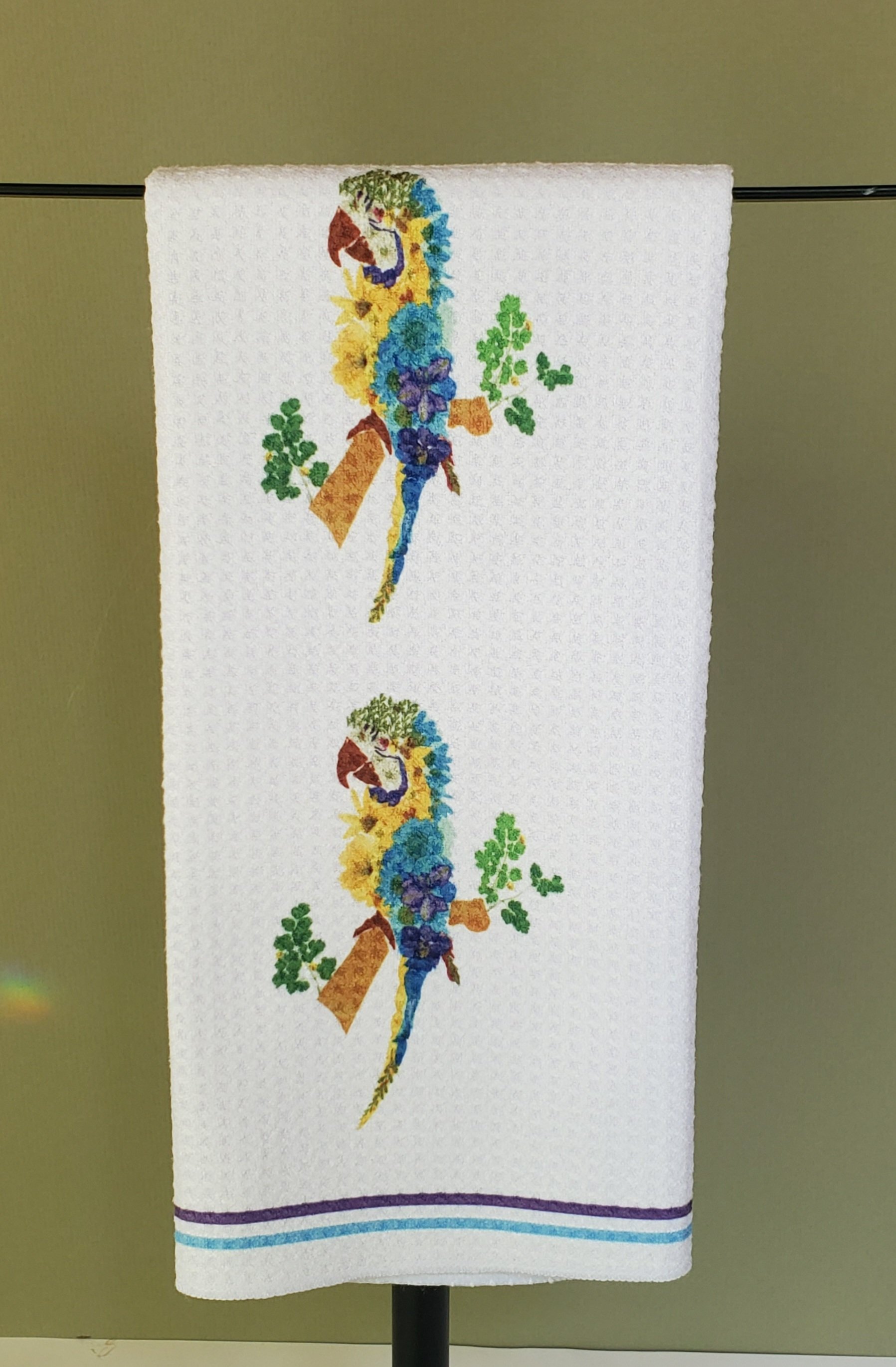 Sunshine macaw hand towel.jpg