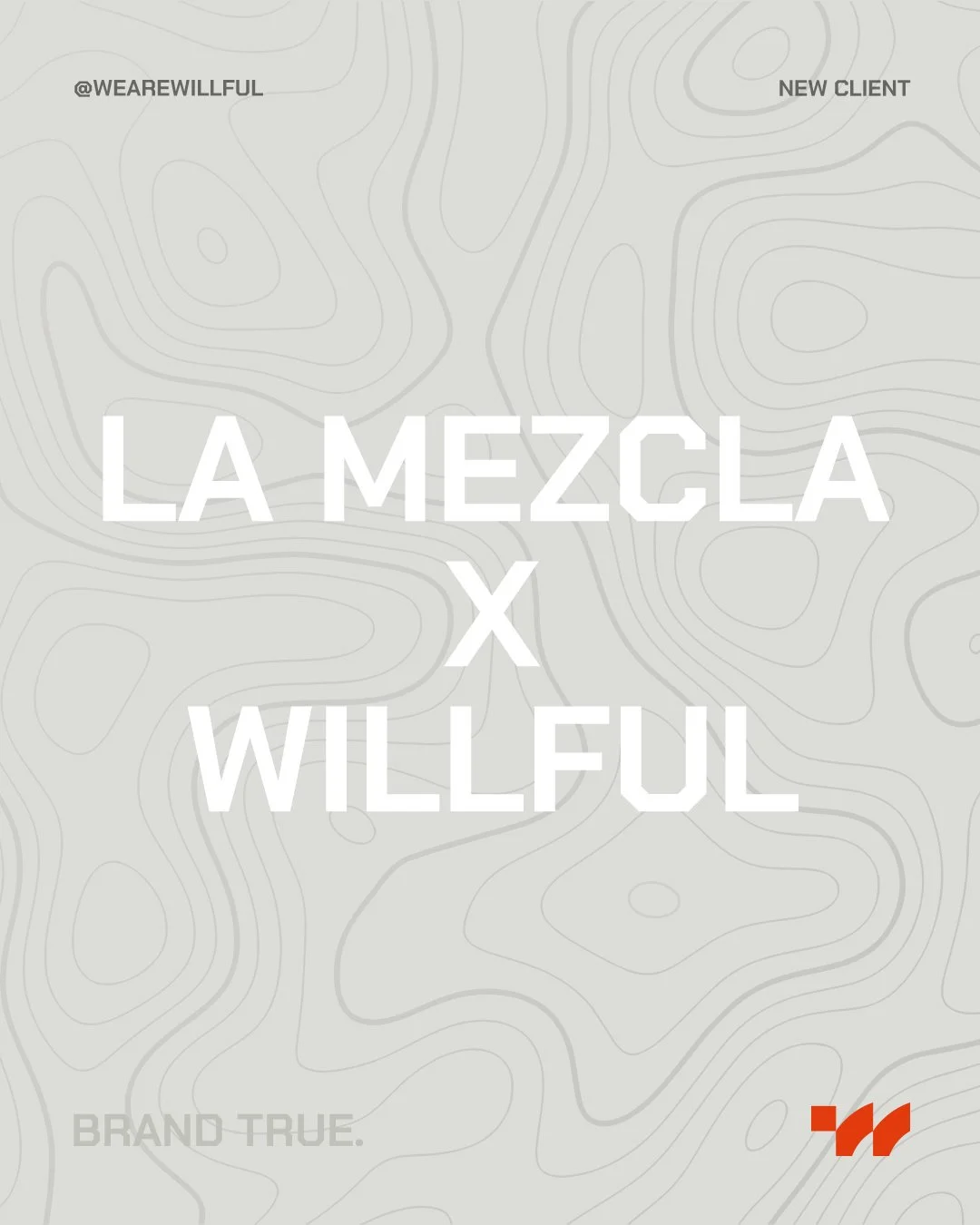 NEW CLIENT: La Mezcla x Willful.

Kicking off the new year with new work. We&rsquo;re teaming up with boutique coffee roaster La Mezcla to help build their new brand identity, packaging and website. We're brewing the good stuff, stay tuned.

#newclie