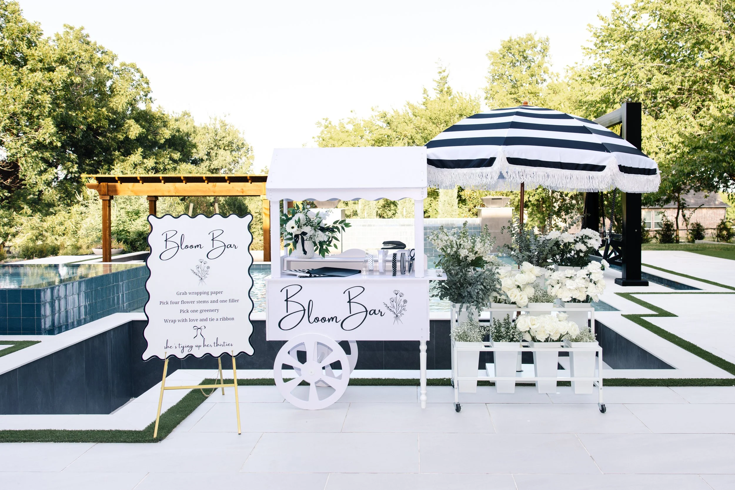 Interactive Flower Bar Experience