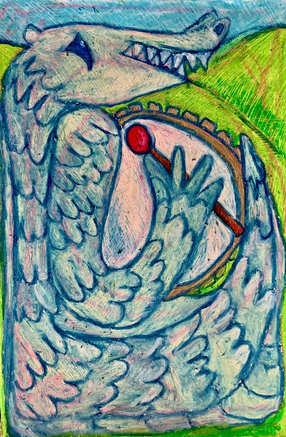 Strike Up the Band - 10x14, $150.00