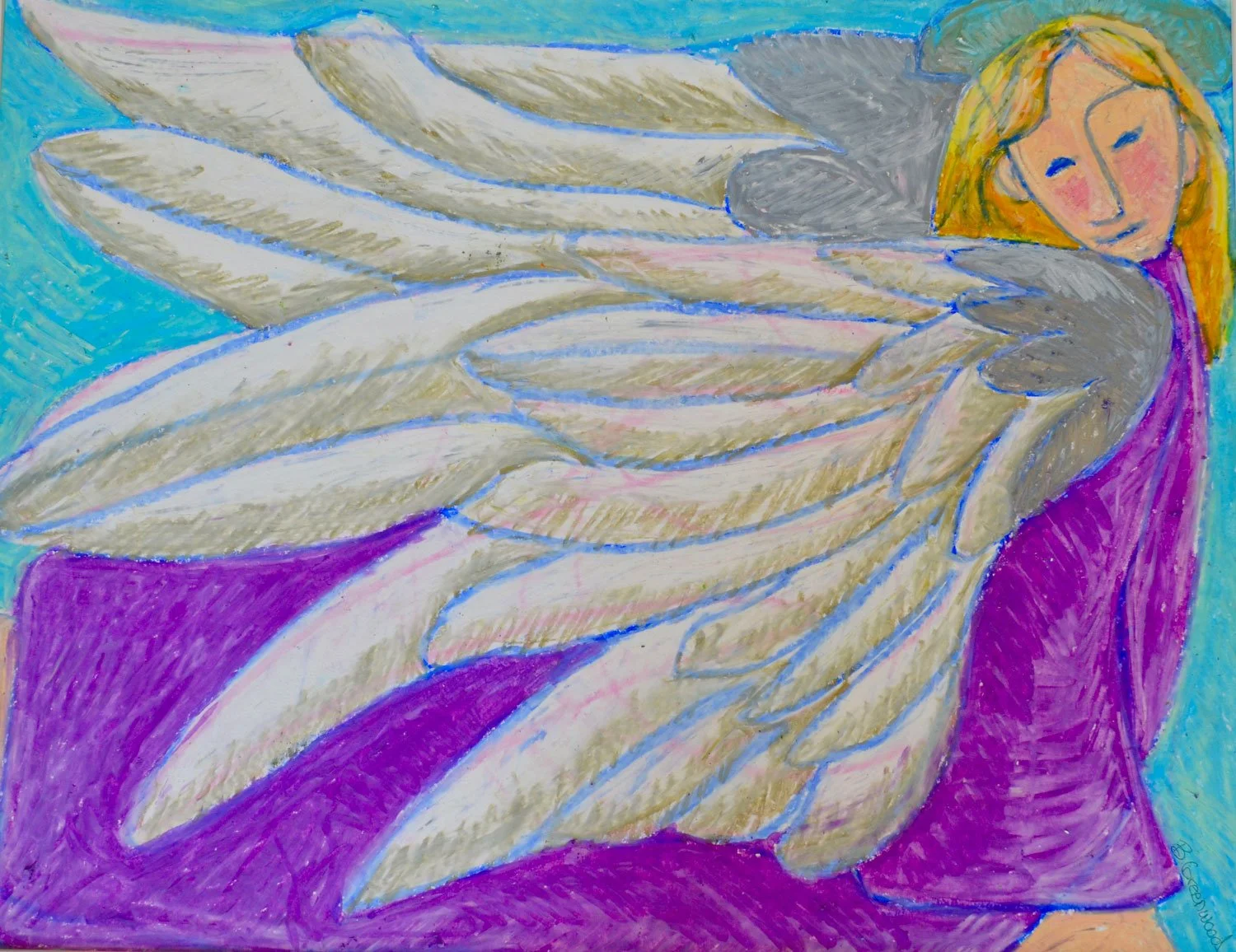 Barbara's Angel - 5x7 & 4x5 Cards Available
