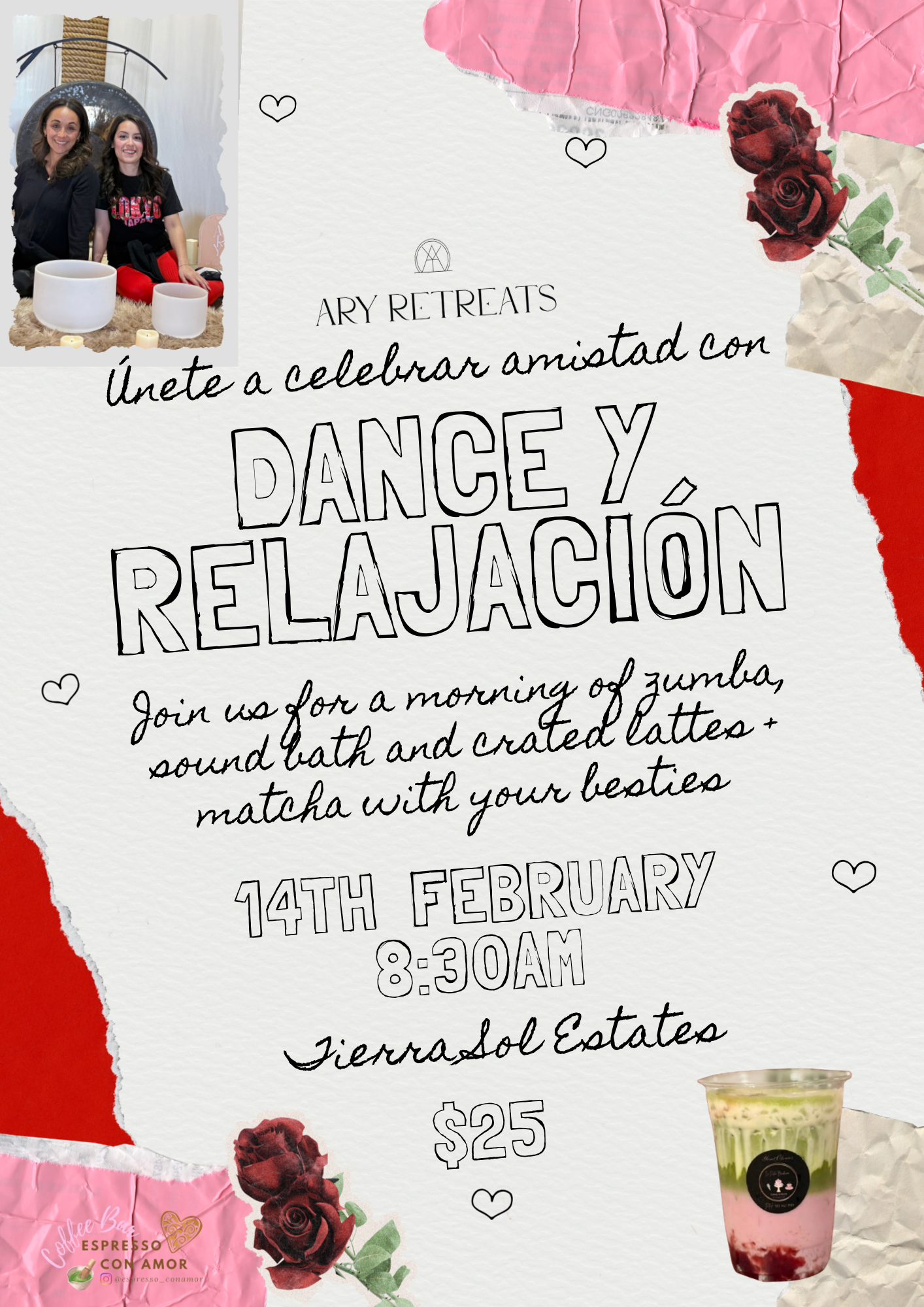 Dance y Relajación - Zumba + Sound Bath at Tierra Sol Estates