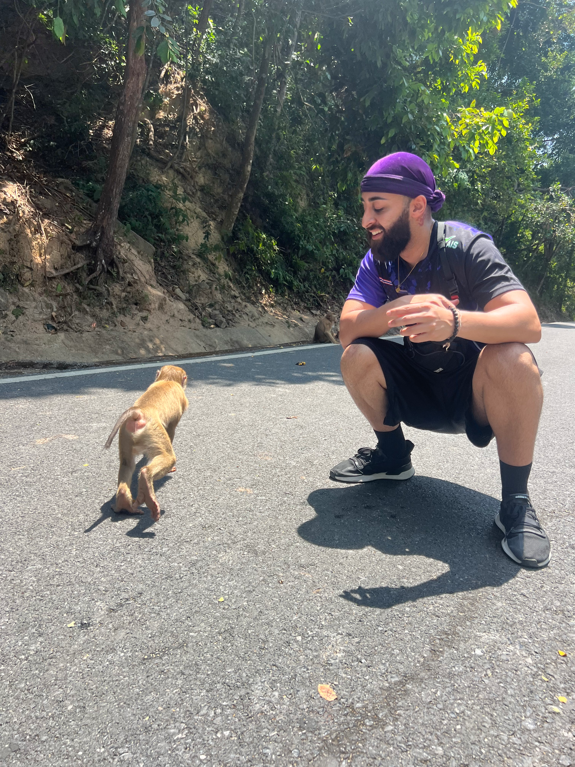 Woky messing with his cousin 