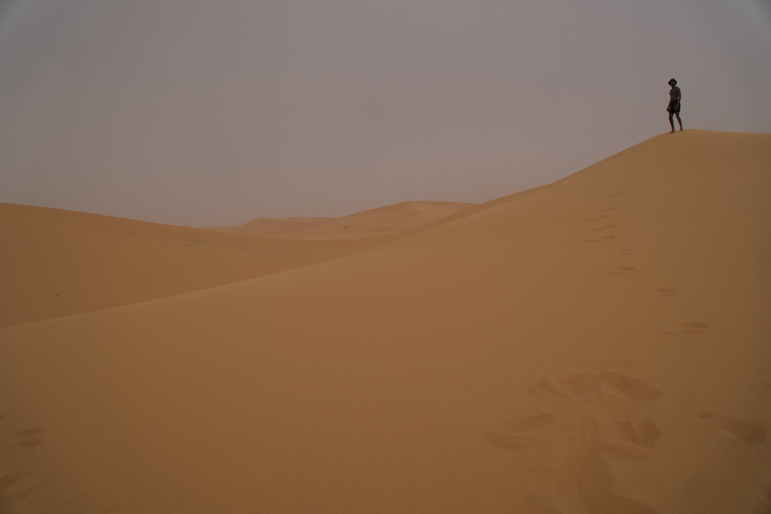flexin on the dunes