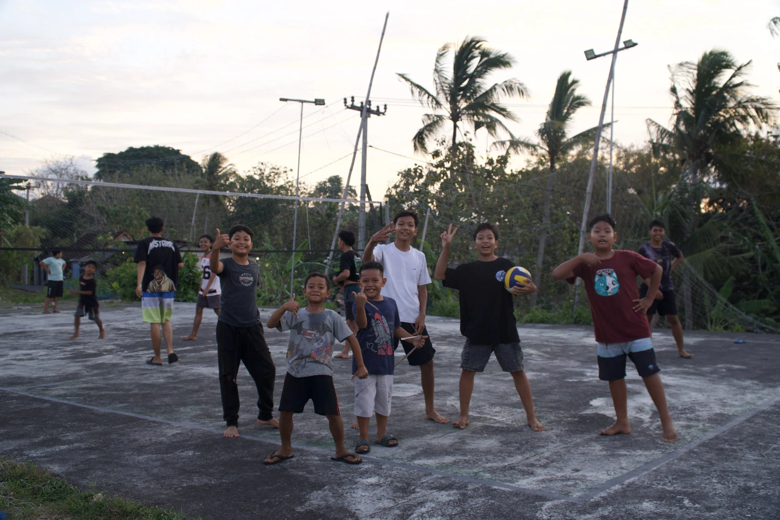 Volleyball in the Village