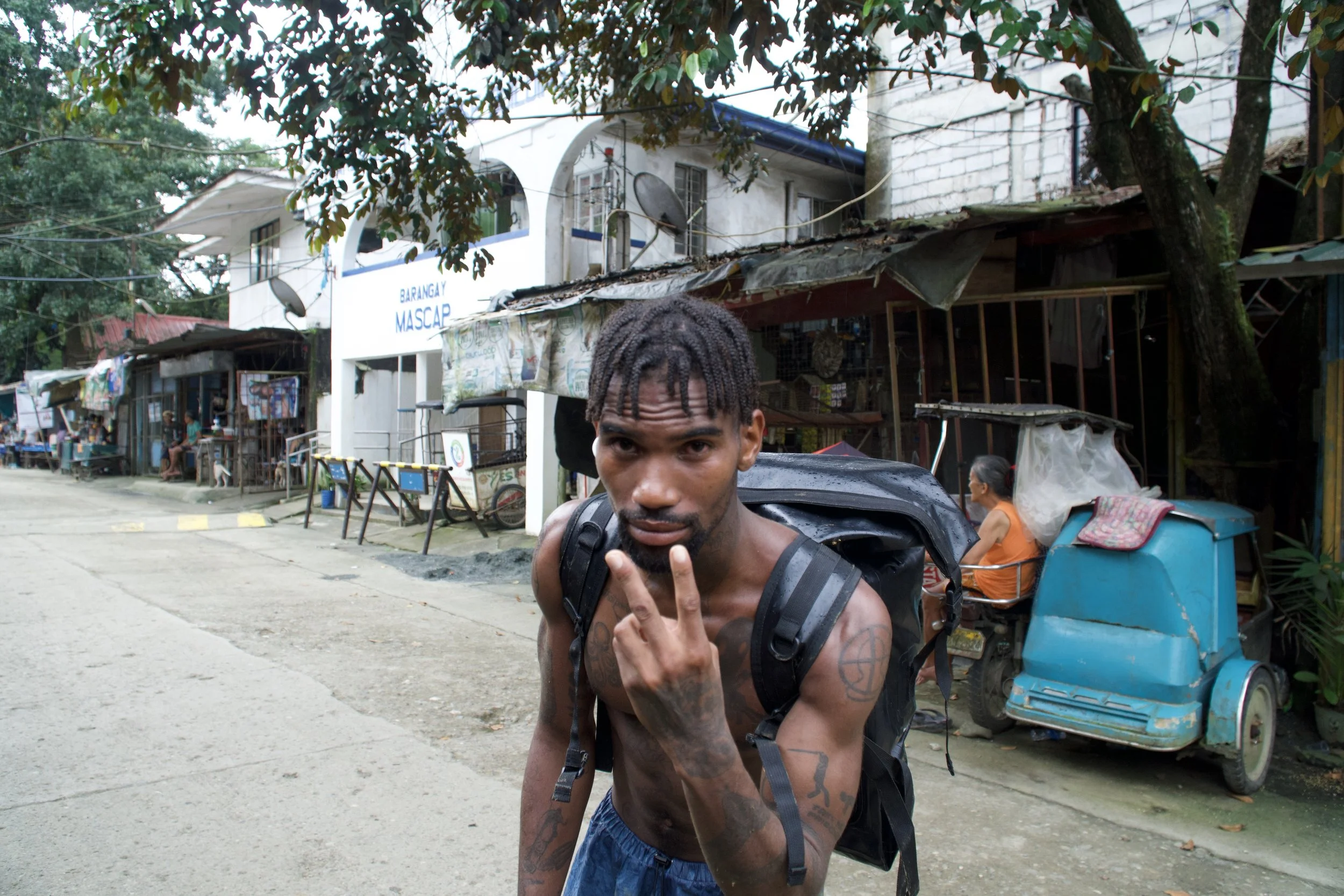 lost in the jungle in the Philippines 