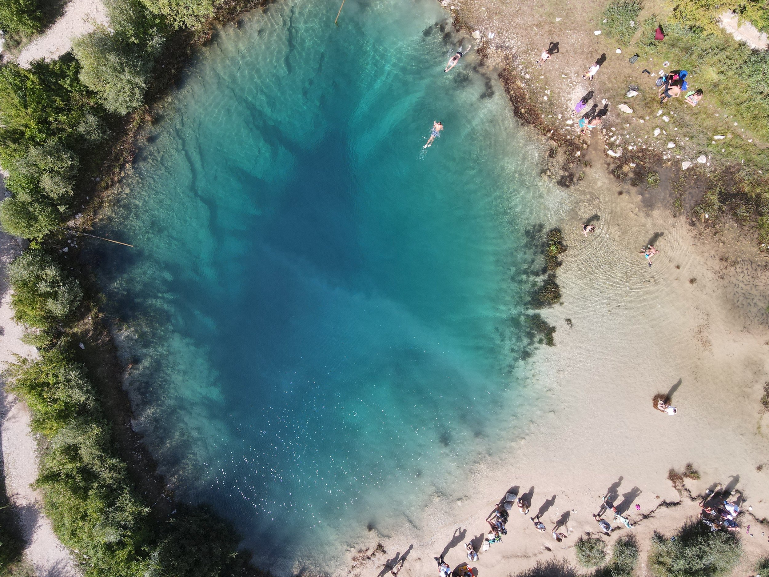 The dragons eye, natural water spring #freezing #cold